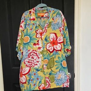 Jams World Men's Shirt - Vibrant Floral Design